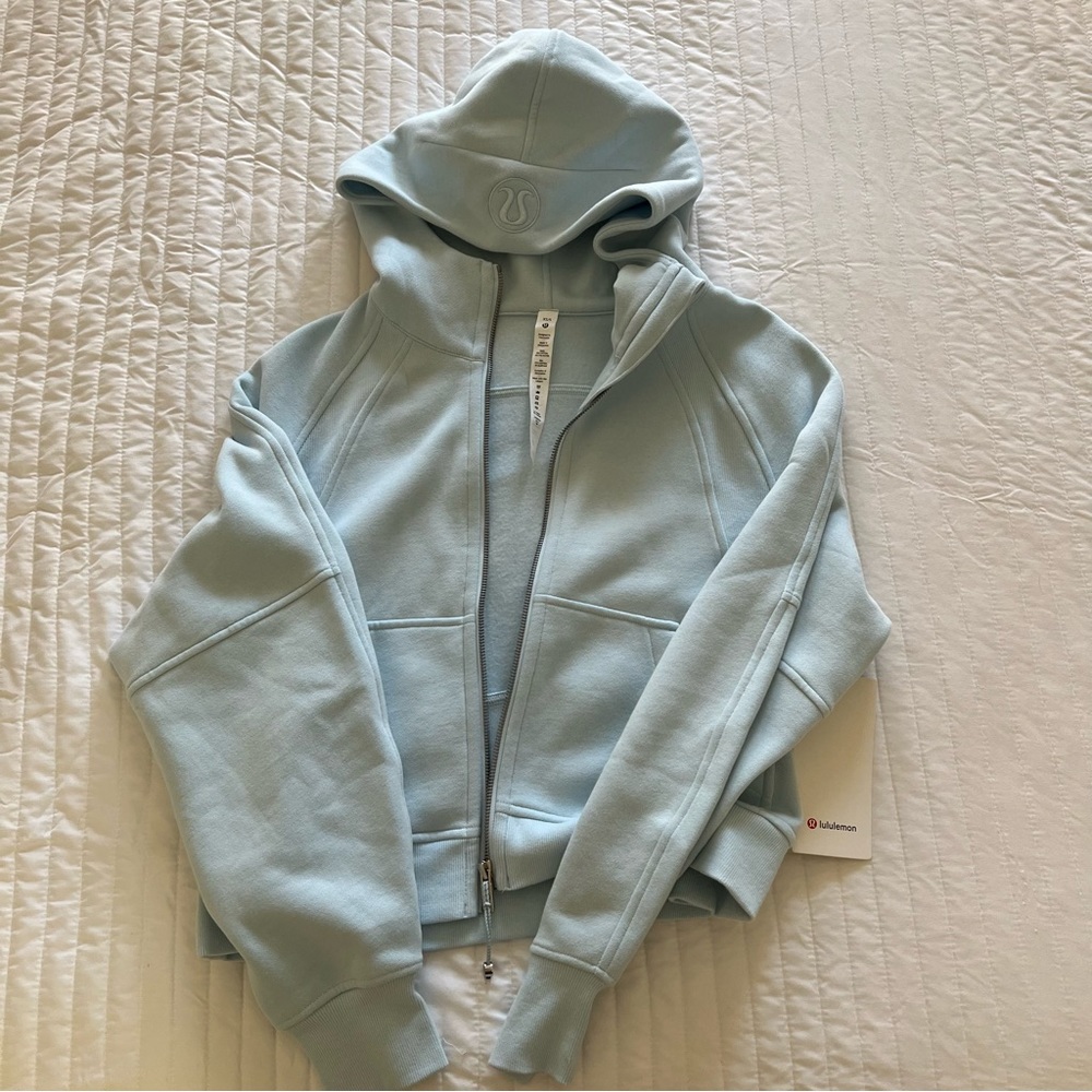 Scuba Oversized Full Zip *Powder Blue*